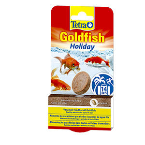 Tetra Goldfish Holiday 14 Day Fish Food Block 2x12g