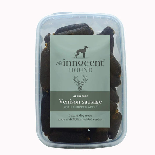 The Innocent Hound Venison Sausages with Chopped Apple, 600 g