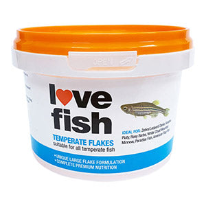 Love Fish Temperate Fish Food Flakes 18g