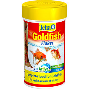 Tetra Goldfish Flakes Complete Fish Food Coldwater and Temperate Aquarium 200g