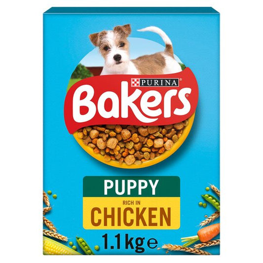 Bakers Puppy Dog Food Chicken & Vegetable 1.1Kg