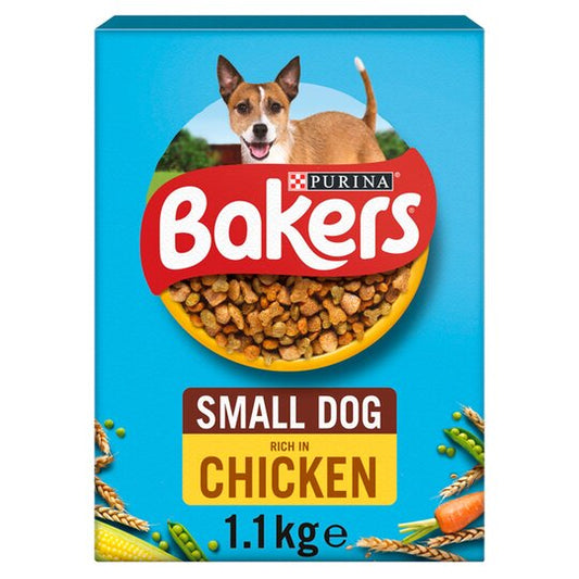 Bakers Small Dog Food Chicken & Vegetables 1.1Kg