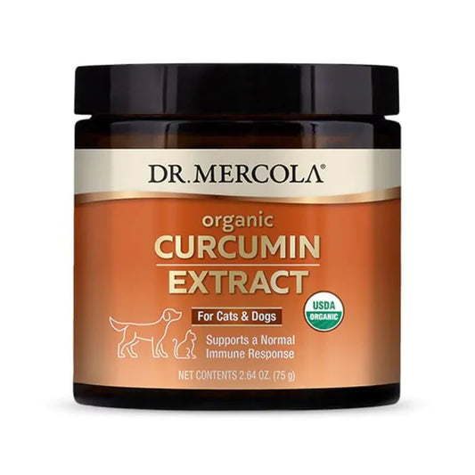Dr Mercola Organic Curcumin For Pets - 75g