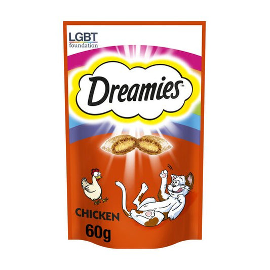 Dreamies Cat Treats With Chicken 60g