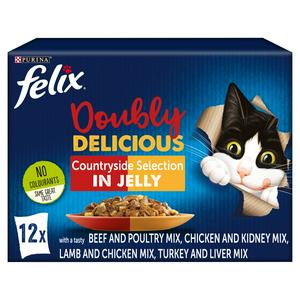 Felix As Good As It Looks Food Doubly Delicious Meat 12X100g