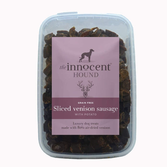 The Innocent Hound Sliced Venison Sausages with Potato, 600 g